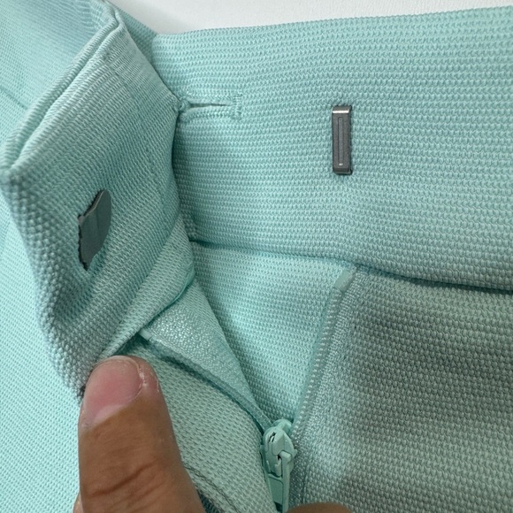 Addition Elle Mint High-Waist Dressy Shorts - Picture 7 of 8